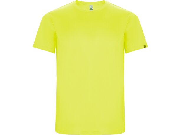 Camiseta IMOLA Roly amarillo fluor