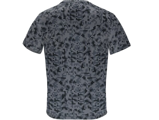 Camiseta técnica ASSEN Roly pixel negro