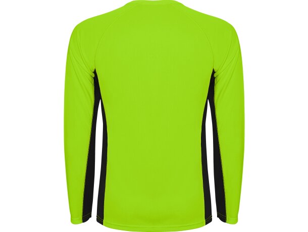 Camiseta Roly SHANGHAI T/S verde fluor/negro