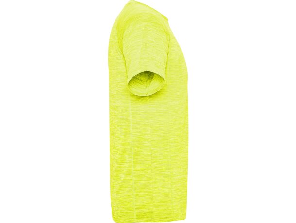 Camiseta AUSTIN Roly amarillo fluor vigore