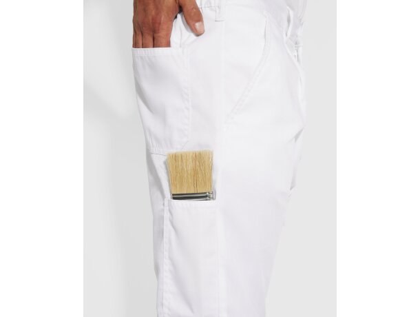 Pantalon PINTOR Roly blanco