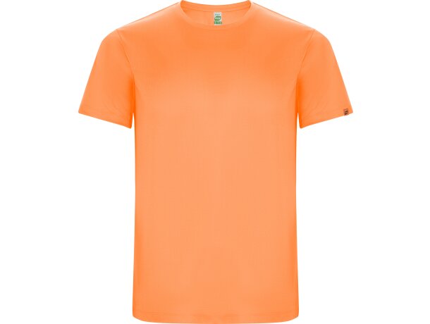 Camiseta IMOLA Roly naranja fluor