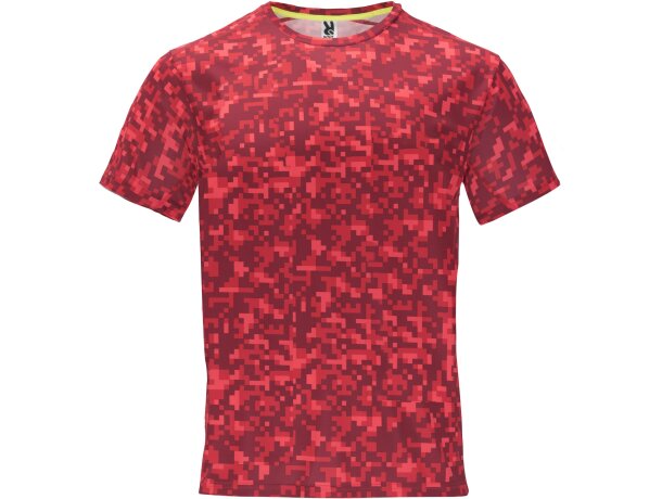 Camiseta técnica ASSEN Roly pixel rojo