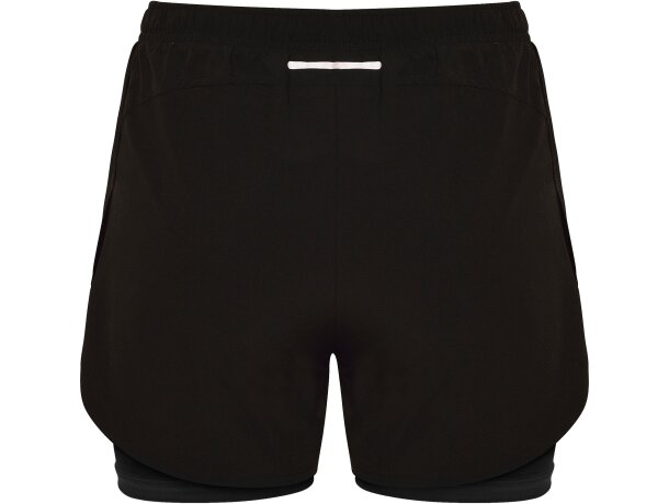 Pantalon corto LANUS Roly negro/negro