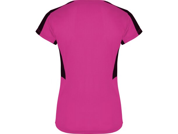 Camiseta SUZUKA Roly fucsia/negro