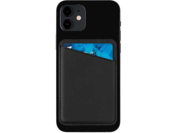 Tarjeteros magnéticos para iphone 12 con 12 imanes resistentes al calor Negro detalle 4