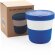 Tazas pla café 280ml sostenibles con agarre de silicona y tapa Azul detalle 28