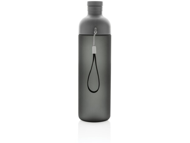 Botella tritan al vacío Impact personalizada negro/gris