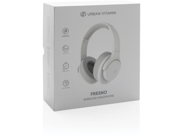 Auriculares personalizados fresno inalámbricos urban vitamin sin pvc Blanco detalle 30