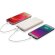 Powerbank ultraplano 10.000 mAh fibra de trigo natural y ABS Marron detalle 2