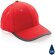 Gorras de béisbol eco-impact aware 6 paneles algodón reciclado 280gr Rojo