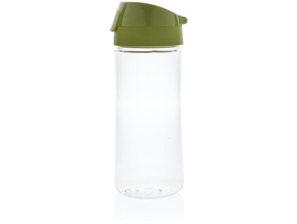 Botella Tritan™ Renew 0,5L fabricada en EU personalizada verde/transparente