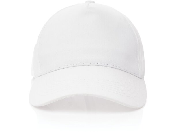 Gorras de béisbol eco-aware cuenta tu historia sostenible con aware™ Blanco detalle 11