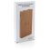 Powerbank bambú 4.000 mAh carga inalámbrica y por USB eco y sostenible Marron detalle 12