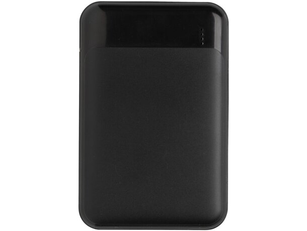 Powerbank de 10.000 mAh con carcasa de plástico reciclado RCS Negro detalle 2