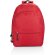 Mochila infantil personalizada Basic poliéster 600D y 3 bolsillos con cremallera Rojo