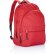 Mochila infantil personalizada Basic poliéster 600D y 3 bolsillos con cremallera Rojo detalle 3