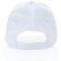 Gorras de béisbol eco aware 100% recicladas con ahorro real de agua Blanco detalle 15