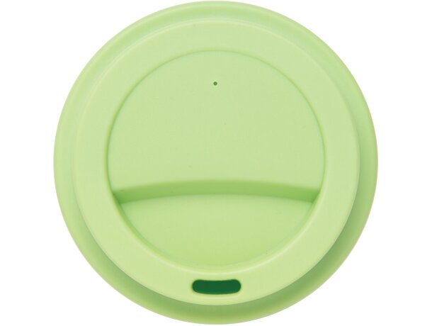 Tazas reutilizables con tapa de rosca 350ml aptas para microondas Verde detalle 26