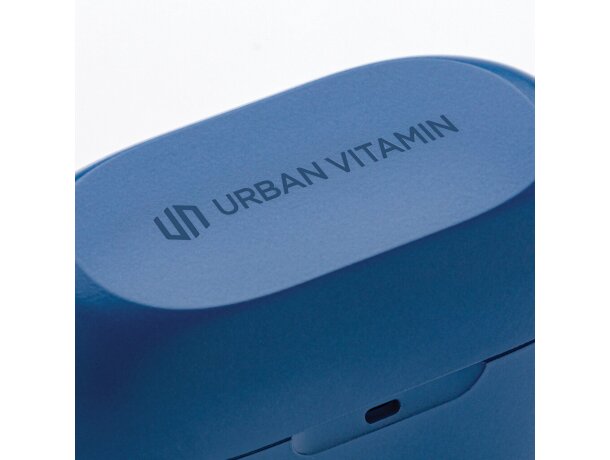 Auriculares con logo napa urban vitamin sonido profundo y graves intensos Azul detalle 46