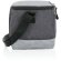 Neveras duo color rpet con capacidad para 6 latas y bolsillo delantero Gris/gris detalle 4