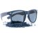 Gafas de sol con logo eco-sol recicladas con protección UV 400 y CAT 3 Azul marino detalle 26