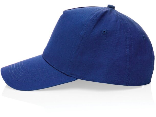 Gorras de béisbol eco-aware cuenta tu historia sostenible con aware™ Azul detalle 35