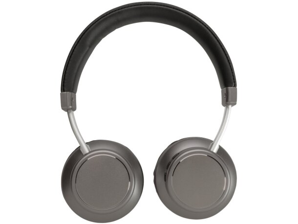 Auriculares inalámbricos swiss peak v3 audio alta calidad y batería duradera Gris/negro detalle 2