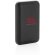 Powerbank publicitario inalámbrico magnético para iphone 12 y android Negro detalle 14