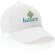 Gorras de béisbol eco aware 100% recicladas con ahorro real de agua Blanco detalle 19