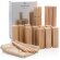 Juego kubb de habilidad de madera Marron detalle 5