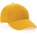 Gorras de béisbol eco aware 100% recicladas con ahorro real de agua Amarillo detalle 51