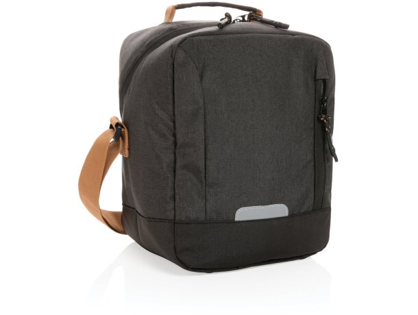 Neveras urban outdoor impact aware para excursiones y picnics sostenibles Negro detalle 5