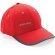 Gorras de béisbol eco-impact aware 6 paneles algodón reciclado 280gr Rojo detalle 29