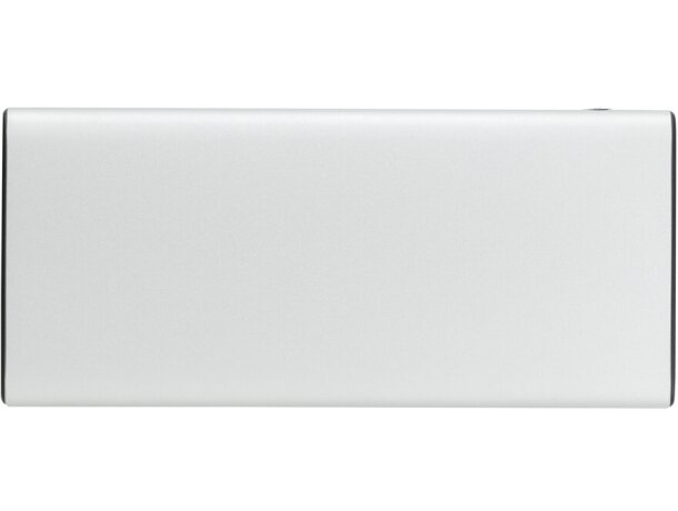 Powerbank PD de aluminio 18W 10000 mAh carga rápida y luces indicadoras Plata detalle 8