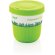 Tazas pla café 280ml sostenibles con agarre de silicona y tapa Verde detalle 33