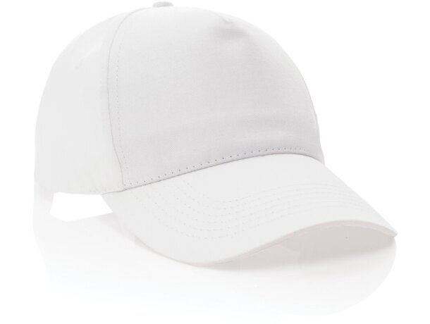 Gorras de béisbol eco-aware cuenta tu historia sostenible con aware™ Blanco detalle 16