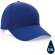 Gorras de béisbol eco aware 100% recicladas con ahorro real de agua Azul