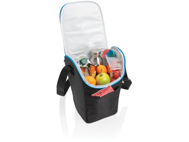 Neveras explorer para exteriores con capacidad para 6 latas o 2 botellas Negro/azul detalle 1