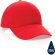 Gorras de béisbol eco aware 100% recicladas con ahorro real de agua Rojo