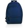 Mochila infantil personalizada Basic poliéster 600D y 3 bolsillos con cremallera Azul marino