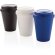 Tazas reutilizables de doble pared 300ml para café caliente y seguro Azul detalle 24