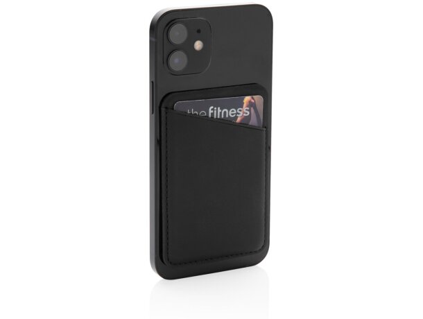 Tarjeteros magnéticos para iphone 12 con 12 imanes resistentes al calor Negro detalle 7