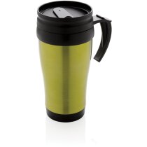 Tazas termicas acero inoxidable 350ml con tapa y asa para beber