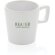 Tazas personalizadas baratas de cerámica mate 300ml aptas lavavajillas Blanco/blanco detalle 21