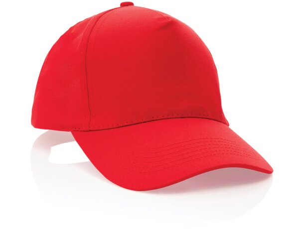 Gorras de béisbol eco-aware cuenta tu historia sostenible con aware™ Rojo detalle 27