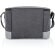 Neveras duo color rpet con capacidad para 6 latas y bolsillo delantero Gris/gris detalle 5