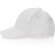 Gorras de béisbol eco aware 100% recicladas con ahorro real de agua Blanco detalle 14