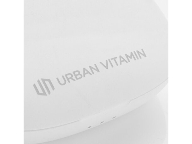 Auriculares Byron Urban Vitamin ENC inalámbricos con baja latencia y ENC Blanco detalle 27