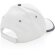 Gorras de béisbol eco-impact aware 6 paneles algodón reciclado 280gr Blanco detalle 15